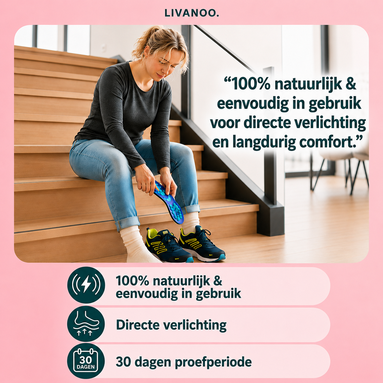 Livanoo • Magnetische Inlegzolen