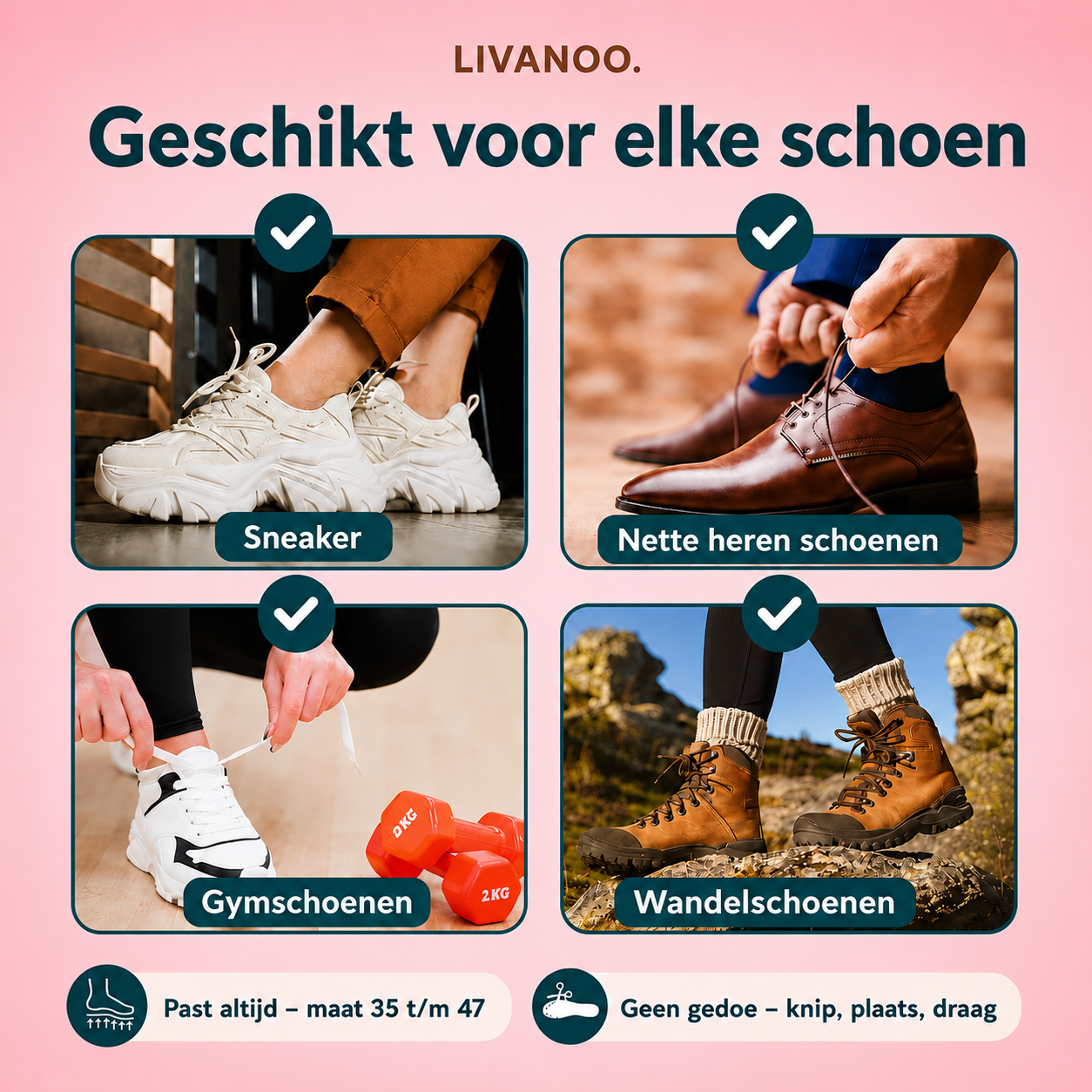 Livanoo • Magnetische Inlegzolen