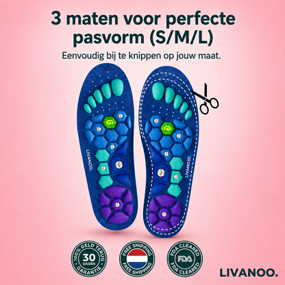 Livanoo • Magnetische Inlegzolen