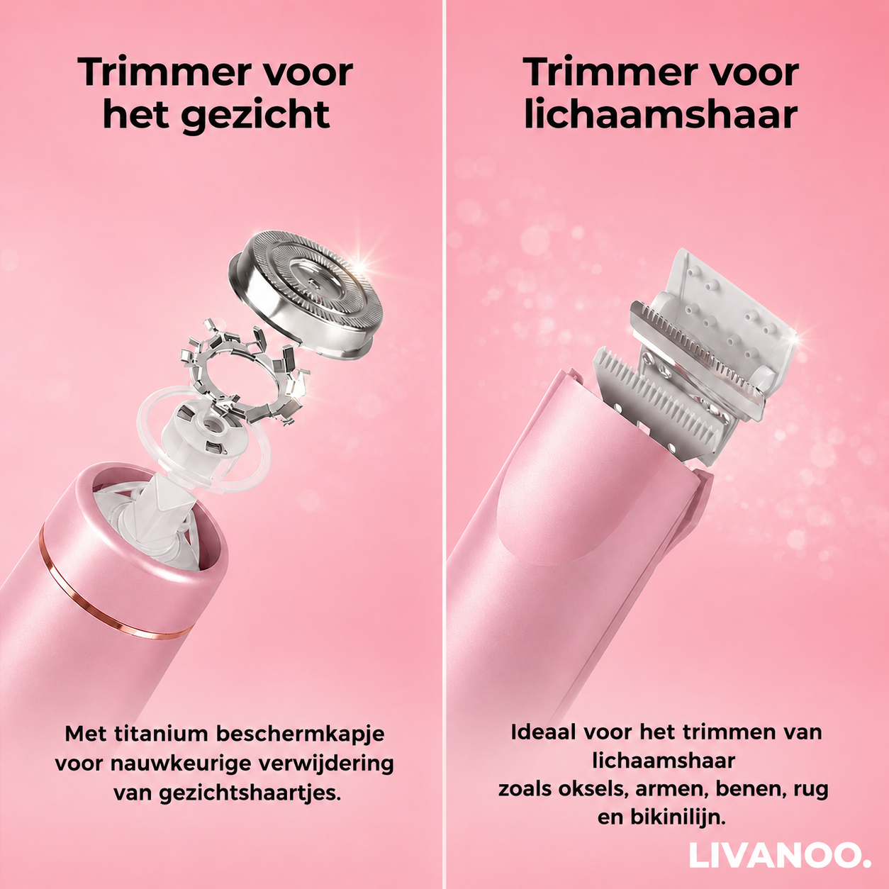 Livanoo • 2-in-1 Bikini & Body Trimmer