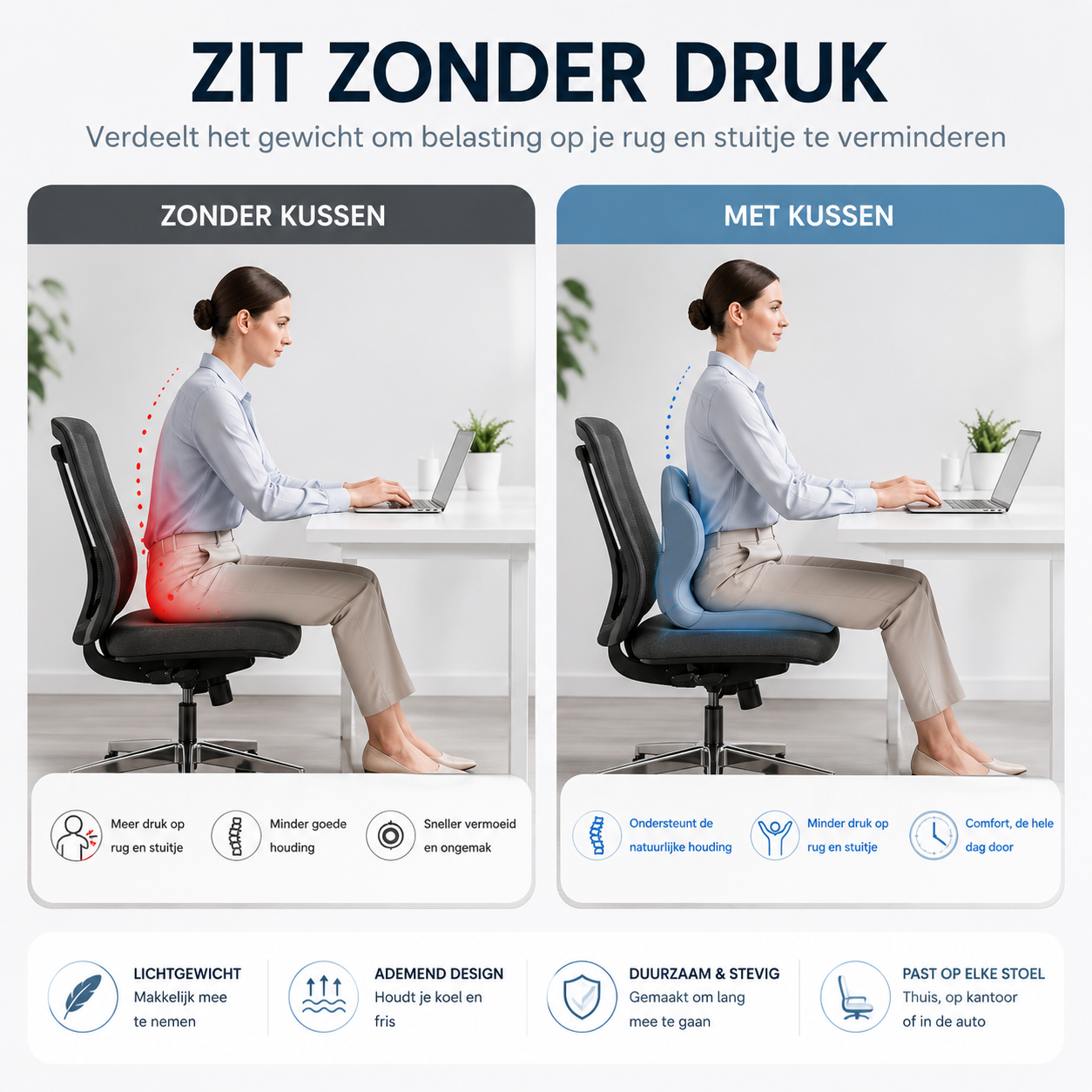 Livanoo • Ergonomisch Support Kussen