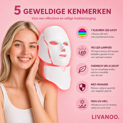 Livanoo • Lichttherapie Masker Pro 2.0