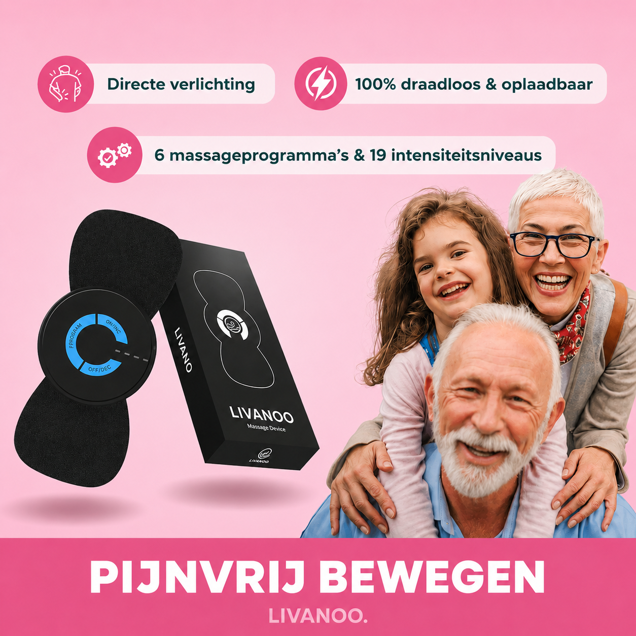 Livanoo • Multifunctionele Massager